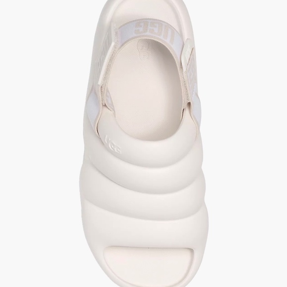 🔥NWT UGG’s Platform Sandals Size 9 Bright White - Picture 3 of 7